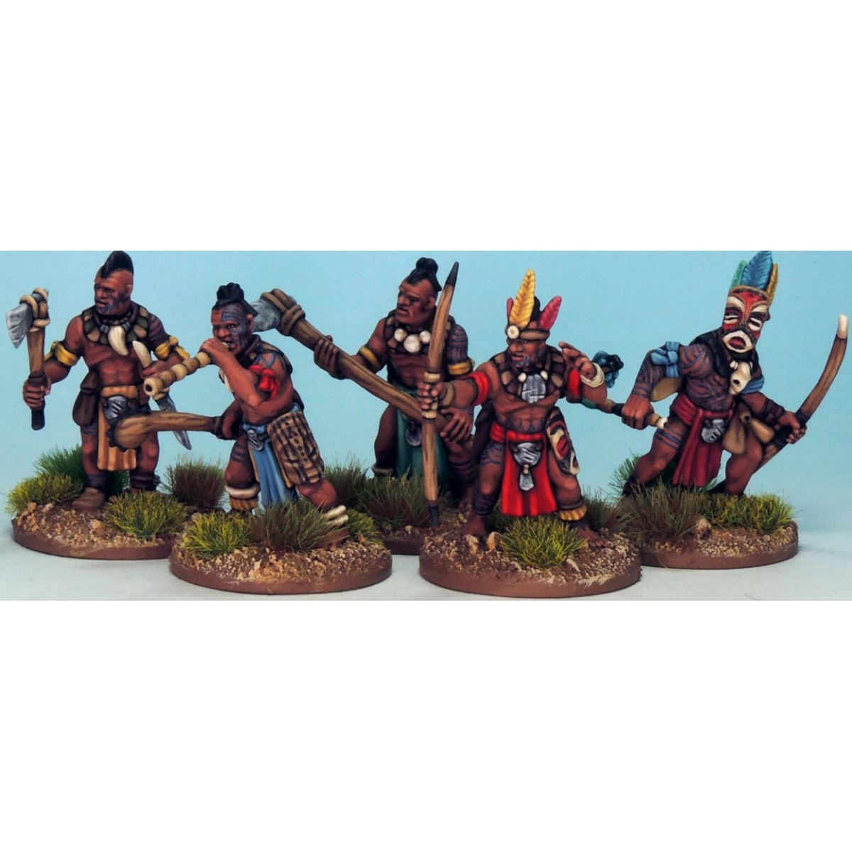 Frostgrave Ghost Archipelago Tribals Plastic Boxed Set